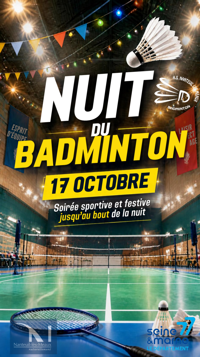 Nuit du badminton 2026
